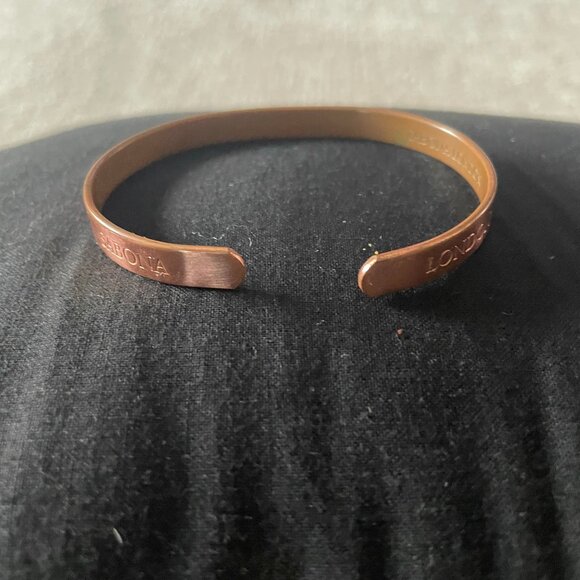 Vintage Sabona London Copper Cuff Bracelet - Picture 1 of 4
